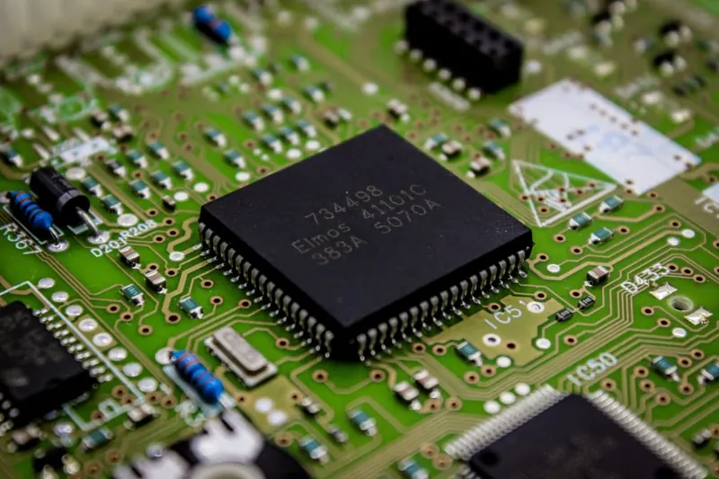 Electronic board designed by MB snc
